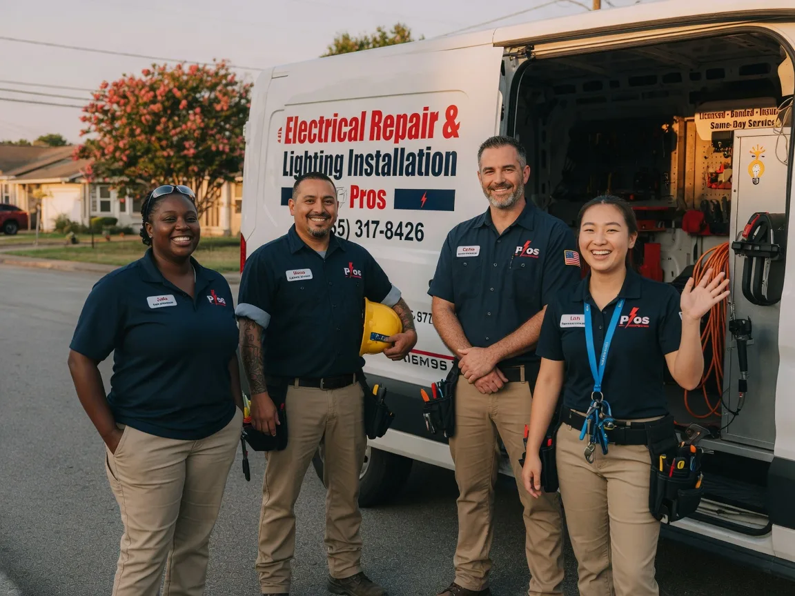 Licensed Electrician company in Brashear, TX
